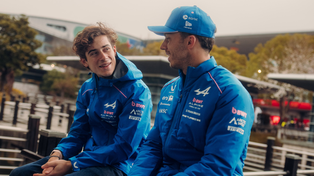 Franco Colapinto y Pierre Gasly tuvieron una destacada actuación en China.