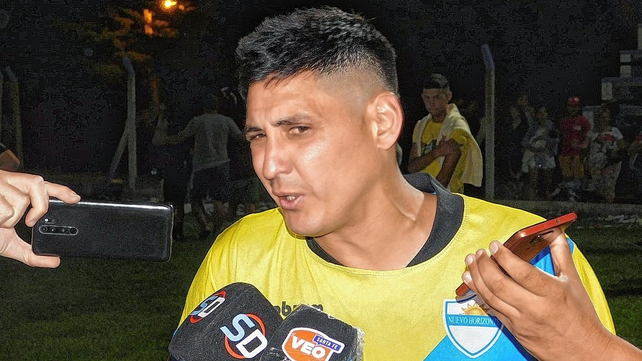 Germán Ponce convirtió dos goles ante Banco Provincial