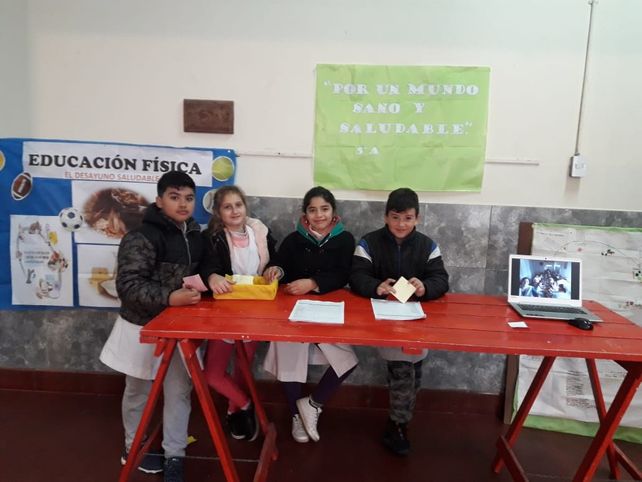 Los chicos aprenden en las escuelas cómo incorporar hábitos saludables