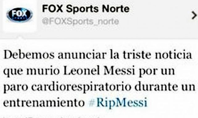 La familia de Messi, muy enojada con Fox Sports
