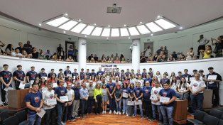 El Concejo Municipal reconoció a selecciones asociativas