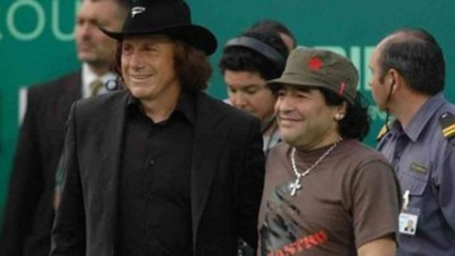 Maradona le dedic&oacute; unas emotivas palabras a Guillermo Vilas.&nbsp;