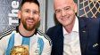 Infantino despidió a Messi&nbsp; tras su retiro de la Selección argentina.