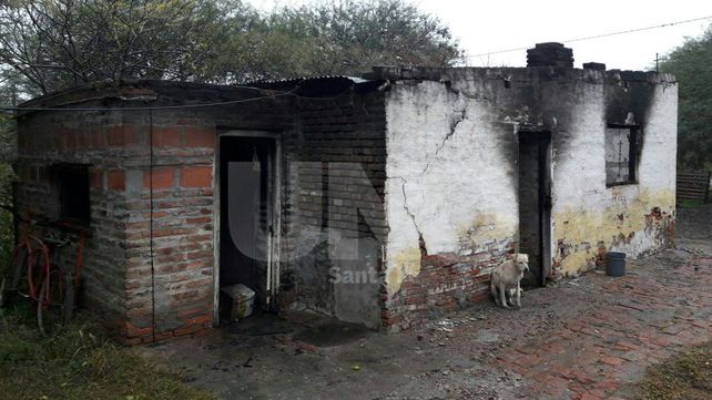 Ceres: pudo escapar de su casa mientras esta se incendiaba