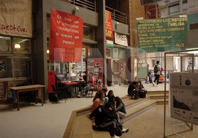 Nivel. El paro logró una alta adhesión en todo el país por parte de los docentes