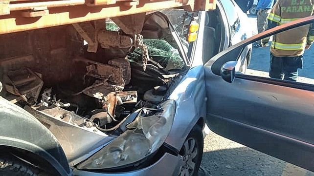 Grave accidente en el semáforo de ingreso a San Benito