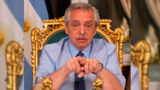 El presidente Alberto Fernández valoró la campaña realizada por Sergio Massa y Agustín Rossi.
