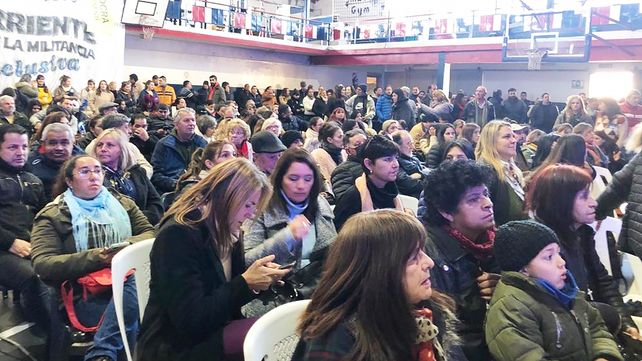 Fue en el cierre del encuentro de la Corriente de la Militancia que compartió con el titular de la AFI
