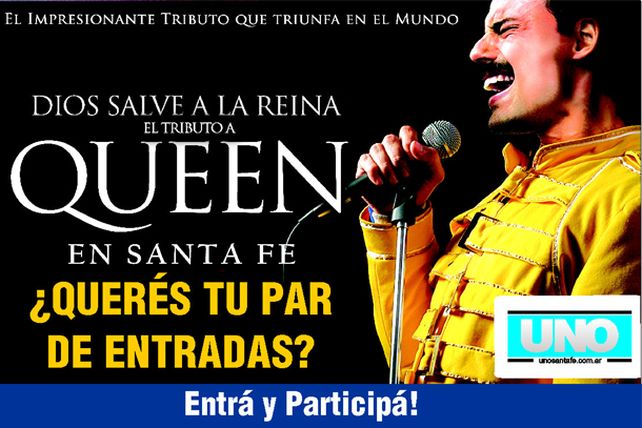 Ya están los ganadores de las entradas para el recital de Dios Salve a la Reina