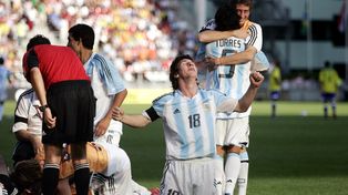 Lionel Messi brilló con Argentina en el Mundial sub-20 de 2005, su primer título internacional.
