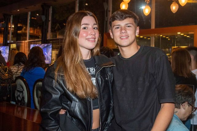 Emilia Tenaglia y Felipe Troielli