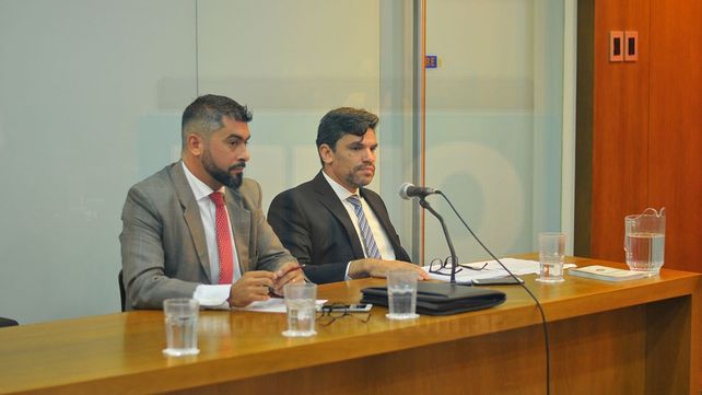 Irán por la condena. Los fiscales van a reclamar mañana una pena superior a los 11 años de cárcel. Foto: Juan Hernández.