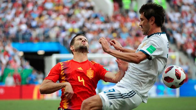 Rusia dio la nota y eliminó a España en los penales