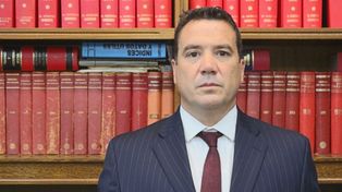 Lucas Galdeano, presidente del Colegio de Abogados de Rosario.