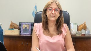 La intendente de Santo Tomé, Daniela Qüesta