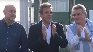Massa inauguró la nueva base de Gendarmería y anunció 500 nuevos agentes para Rosario