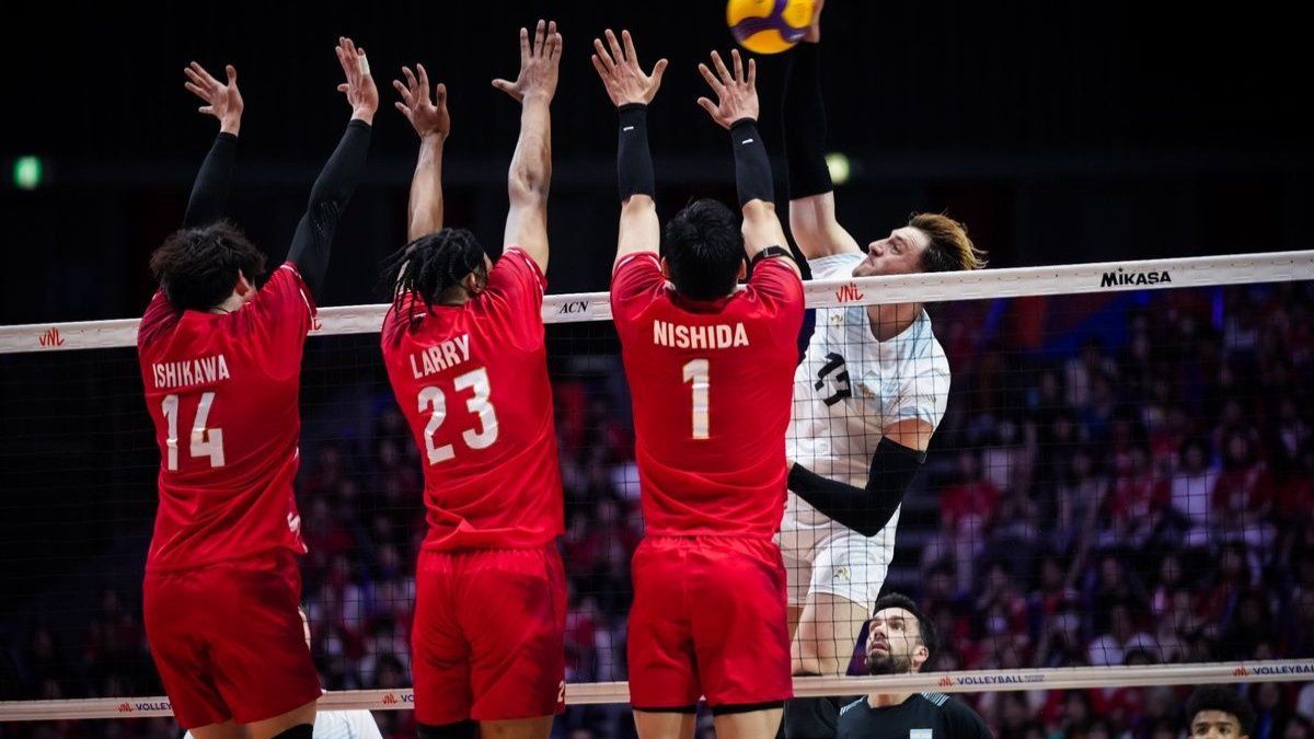 Argentina y una nueva derrota en la Liga de Naciones de Vóley