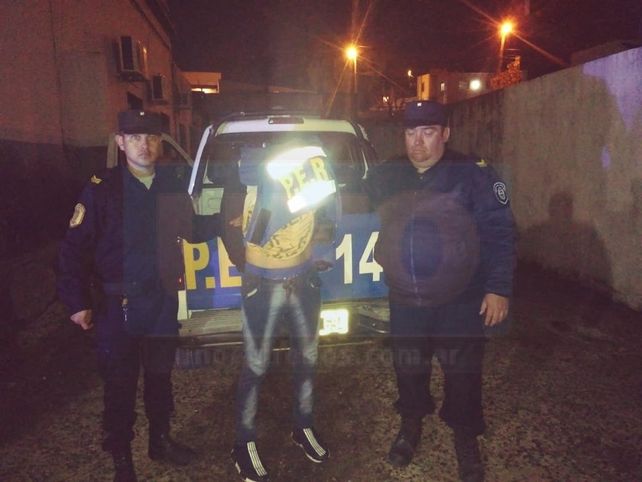 A la Alcaidía. El acusado de las balaceras fue detenido este martes en el Maccarone.