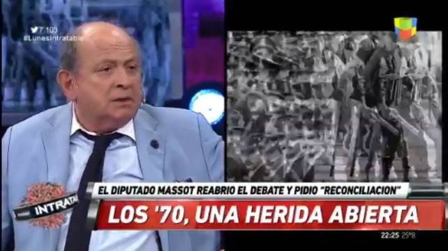 Fuerte debate sobre la reconciliación de los 70 que pidió Massot