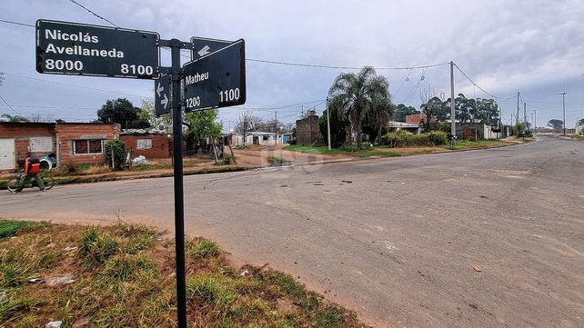 Barrio Coronel Dorrego. Se convirtió hoy en una de las zonas más inseguras de la ciudad de Santa Fe.&nbsp;