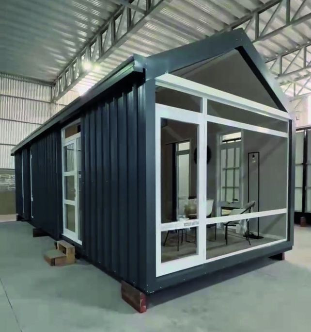 Colonia: viviendas modulares transportables en Santa Fe