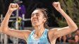 Micaela Levaggi ganó el oro en los 1500 metros y le dio a la Argentina su primer triunfo en atletismo. Micaela Levaggi ganó el oro en los 1500 metros y le dio a la Argentina su primer triunfo en atletismo.