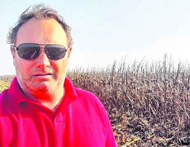 Manejo agronómico. El ingeniero agrónomo Germán Michetti.&nbsp;