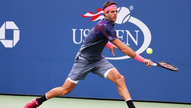 Del Potro se metió en tercera ronda del US Open