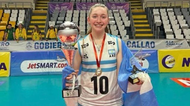 María Eugenia Martínez tendrá la oportunidad de representar al país en el Mundial U19.