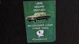 Colocaron mensajes intimidatorios a referentes de la lucha por la ley del Aborto