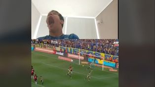 Leandro Culasso reaccionó al gol de Malcorra contoda su fuerza y el video tuvo casi siete millones de reproducciones.