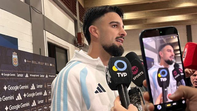 José López convirtió su primer gol con Argentina y recordó sus inicios