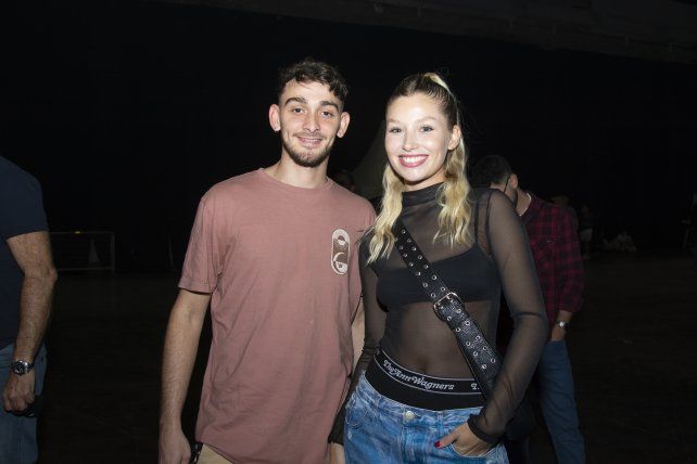 Matías Chababo y Delfina Aused