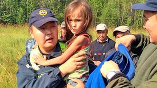 Una nena de tres años logra sobrevivir sola 12 días en medio de la estepa siberiana