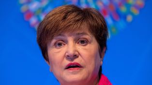 Georgieva habló en la universidad &nbsp;de Georgtown.