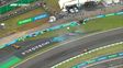 Franco Colapinto se pegó y debió abandonar al mismo tiempo que Piastri y Hulkenberg