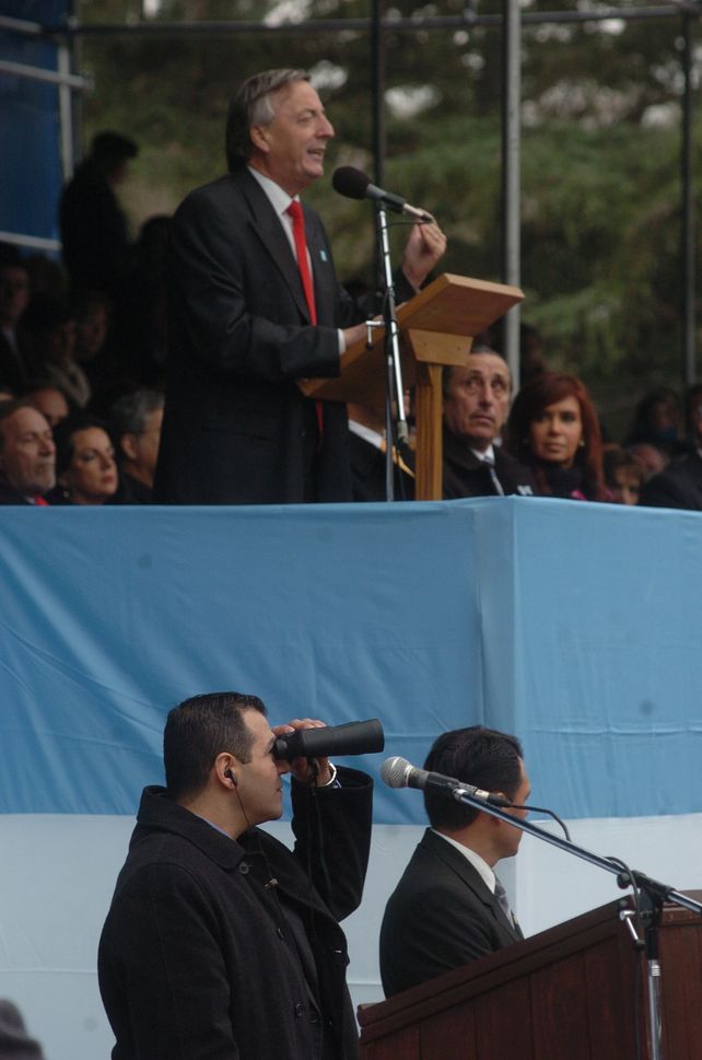 ¿Quiénes fueron los presidentes que participaron de los actos del Día de la Bandera?