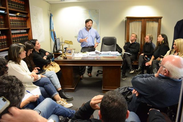 En 2022, los concejales de entonces se reunieron con el fiscal federal Claudio Kishimoto para conocer el estado de las causas judiciales.