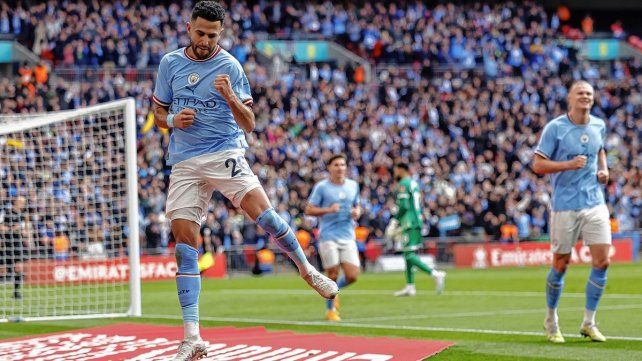 FA Cup: Manchester City goleó a Sheffield y pasó a la final