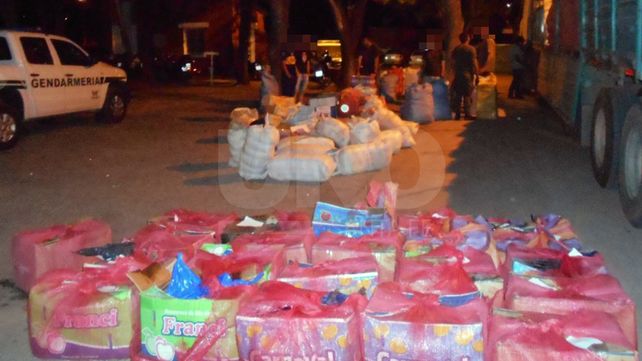 Secuestraron un camión con mercadería de contrabando por 850 mil pesos