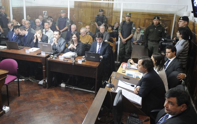 Proceso historico. Doce represores son juzgados en los Tribunales de Rosario.