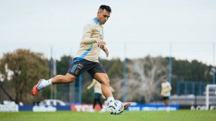 El Toro Lautaro Martínez será titular en la selección argentina contra Ecuador. La fecha pasada señaló un gol.