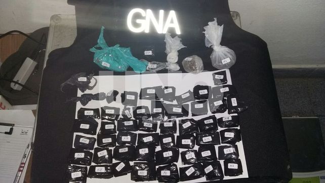 Hallazgo. El material estupefaciente que encontró el personal del Escuadrón Norte.&nbsp;