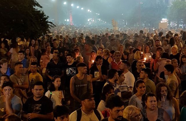 Más de 5000 personas participaron de la movilización en la ciudad de Rafaela.