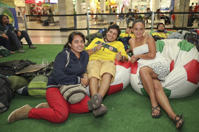 Los latinos que viven en la terminal de ómnibus de Río de Janeiro