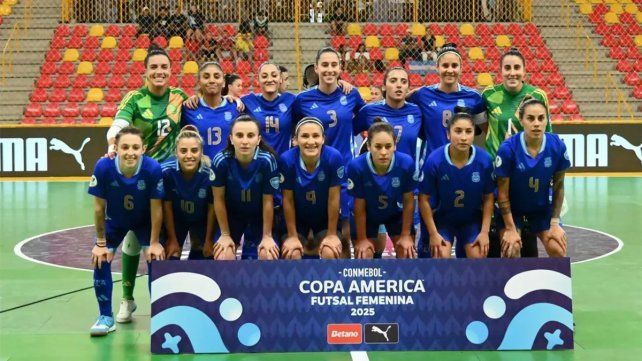 La Selección Argentina de Futsal Femenino clasificó a la final de la Copa América.