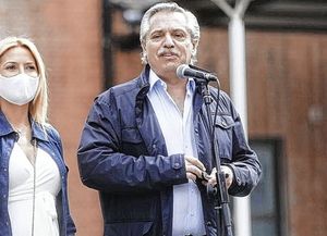 Votó el presidente Alberto Fernández: sus palabras