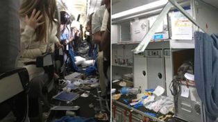 Una turbulencia dejó 15 heridos en un vuelo de Aerolíneas