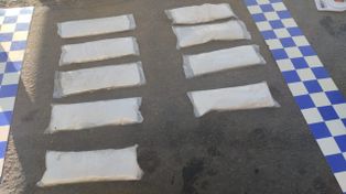 Una policía federal fue capturada en Concordia con 14 kilos de cocaína