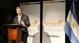 El Ministro del Interior estuvo en Rosario para el relanzamiento de la Fundación Pensar en Rosario.&nbsp;